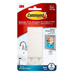 Pack 2 of 4-Water Resistant Strips, Organize Damage-Free