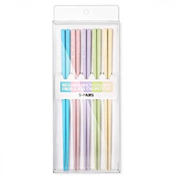 Chopsticks Dishwasher Safe, Lightweight, Multicolor - 5 Pairs Gift Set