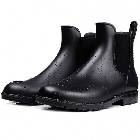 Women's Short Rain Boots Waterproof