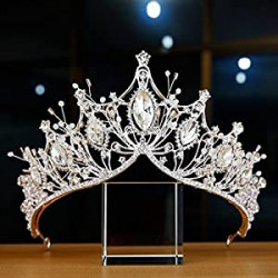 Wedding Crown for Bride Rhinestone Princess tiara