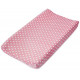 Ultra Plush Changing Pad Cover, Pink Dots for Days