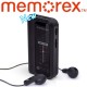 Memorex AM/FM Portable Pocket Radio MR4240 - Black