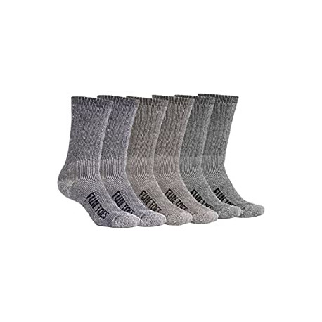 Socks 6 Pairs Lightweight, Reinforced Size 8-12