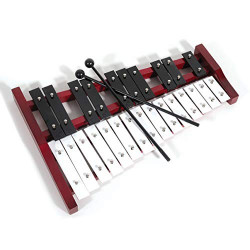Xylophone with 25 Metal Keys for Adults and Kids