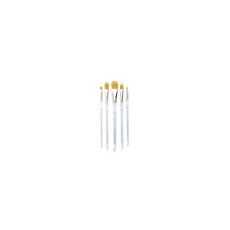 Wisp Filbert Artist Brush Set, 5-Piece