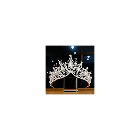 Wedding Crown for Bride Rhinestone Princess tiara
