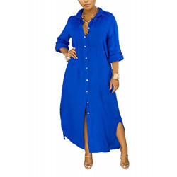 Women's Button Down Maxi Shirts and Oversized Shirt
