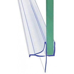 Drip Rail for 1/4" Glass,36" Long, Vinyl, Clear Visit the Dalrun Store