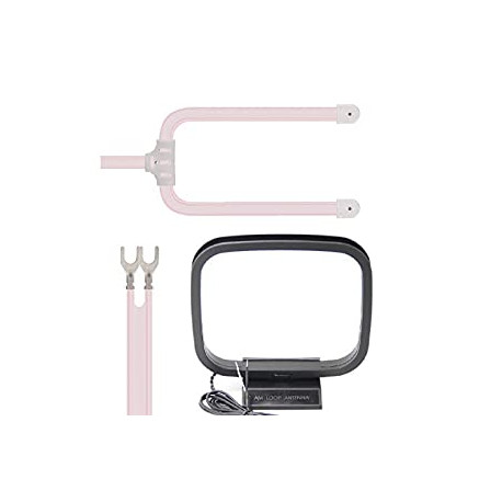 Indoor AM FM Antenna, Ancable 300 ohm
