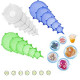 18pcs Silicone Stretch Lid Food Cup Bowl Cover Reusable Mug