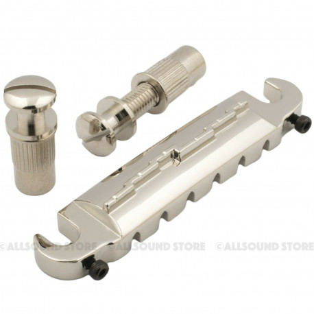 Compensated Ridge Wraparound Combination Bridge/Tailpiece