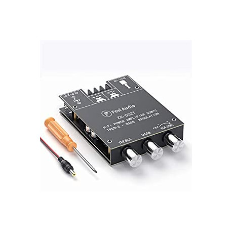 Fosi Audio ZK-502T Bluetooth 5.0 Amplifier Receiver
