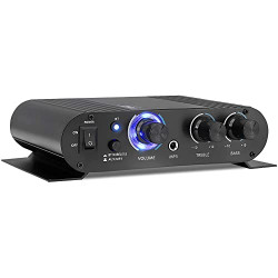 Wireless Bluetooth Home Audio Amplifier - 90W Dual Channel