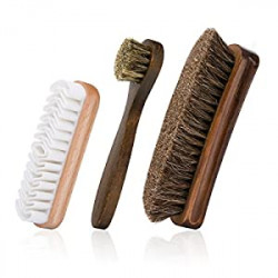 Shoes Brushes with Horsehair Bristles