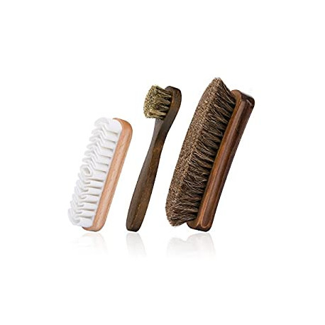 Shoes Brushes with Horsehair Bristles