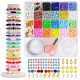 Clay Beads for Bracelets Making Aesthetic Kit with Smiley Face Beads 4650+Pcs