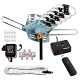 HDTV Antenna Amplified Digital Outdoor Antenna 150 Miles Range, 360 Degree Rotation