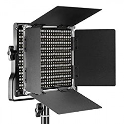 Pack 2 of Neewer Professional Metal Bi-Color LED Video Light for Studio