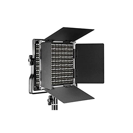 Pack 2 of Neewer Professional Metal Bi-Color LED Video Light for Studio