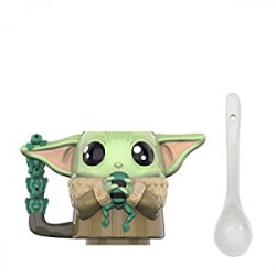 Unique 3D Character, 11.5 OZ, Baby Yoda/The Child with Frog