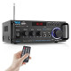 Wireless Bluetooth Stereo Power Amplifier - 200W Dual Channel Sound