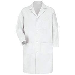 Red Kap mens Rk Lab Coat With Pockets