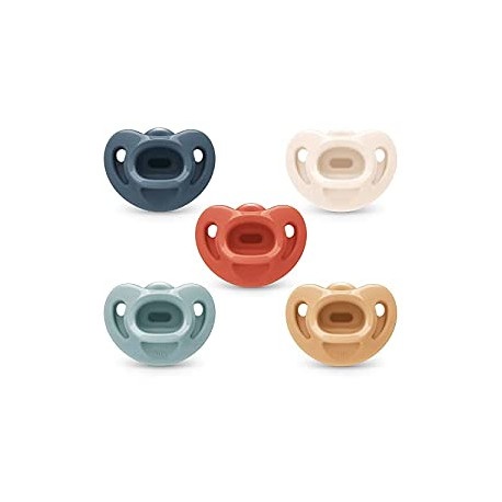 Comfy Orthodontic Pacifiers, Timeless Collection, 6-18 Months, 5 Count