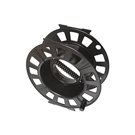 Cord Reel, Holds up to 150-Foot 16/3 AWG, Black