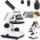 40X-1000X Microscopes for Students Kids Adult