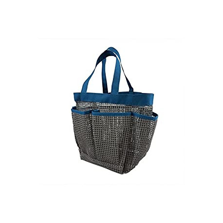 Mesh Shower Tote, Dark Grey