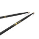Promark ActiveGrip Forward Drumsticks, Acorn Tip, Black, Rebound 5A