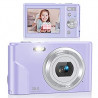 Digital Camera, Lecran FHD 1080P 36.0 Mega Pixels Vlogging Camera
