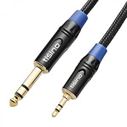 3.5mm to 1/4 Adapter Aux Cord Stereo Audio Cable for Guitar