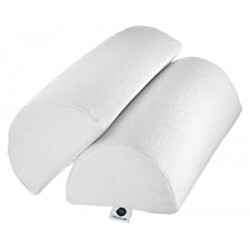 2 PACK - XXL Half Moon Bolster pillow for Legs
