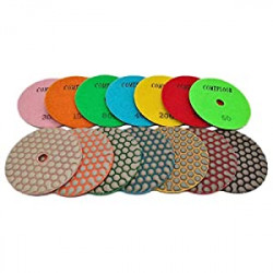 Dry Diamond Polishing Pads Premium Matte Grinding Pads
