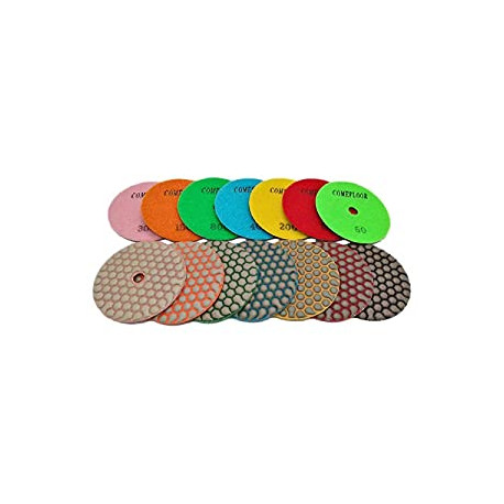 Dry Diamond Polishing Pads Premium Matte Grinding Pads