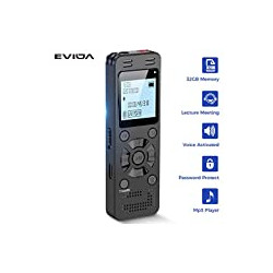32GB Digital Voice Recorder for Lectures Meetings