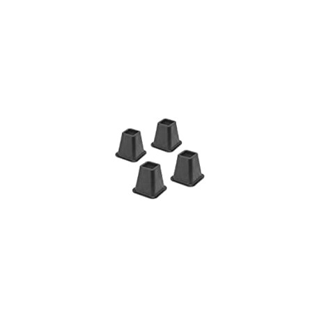 Bed Risers - Black (Set of 4)