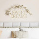 Decor-Modern Rustic or Vintage Farmhouse Style, (L) 34”x (W) 2”x (H) 14.75”, White