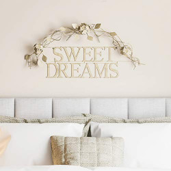 Decor-Modern Rustic or Vintage Farmhouse Style, (L) 34”x (W) 2”x (H) 14.75”, White