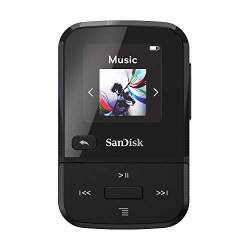 SanDisk 16GB Clip Sport Go MP3 Player, Black