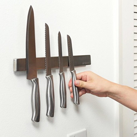 Pack 3 of Magnetic Knife Bar 15 Inch
