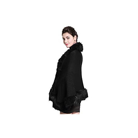 Faux Fur Shawl Wrap Stole Shrug Bridal Winter Wedding
