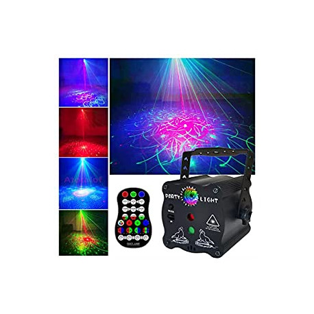 Lights for Parties 60 Laser Patterns and RGB LED