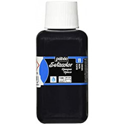 Setacolor Opaque Fabric Paint 250-Milliliter Bottle, Black