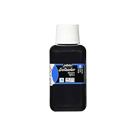Setacolor Opaque Fabric Paint 250-Milliliter Bottle, Black
