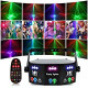 15 Lens Party Lights DJ Disco Light RGBW UV Strobe