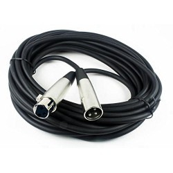 XLR Female Microphone Cable, 20 Feet
