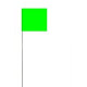 Safety Marking Flag 25 Pack, 2.5 inch