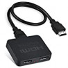 HDMI Splitter 4K@60Hz, avedio links HDMI Splitter 1 in 2 Out